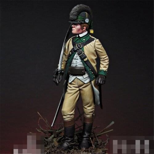 1/24 Scale Model Resin Kit History Series Knights Guards Assembly Models Figure Resin Kit Model Colorless Self-Assembled Toy