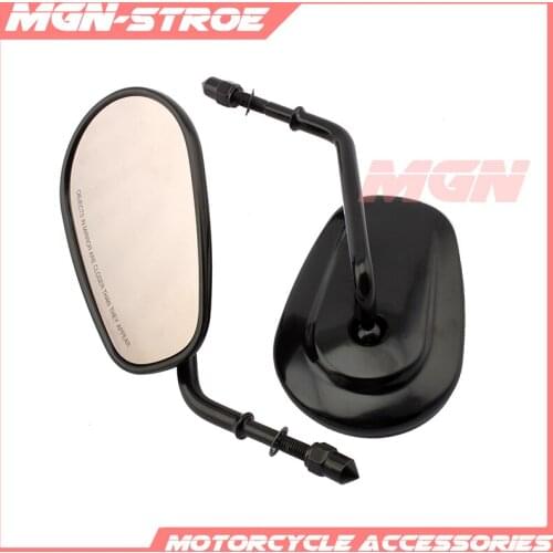 Motorcycle Rear view Side Mirrors For Harley Bobber Chopper Road Touring XL1200L XL883 XL883L Sportster Fatboy Softail Heritage