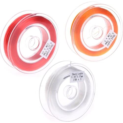 Fishing Fly Line Support Braided Sinking Shock Leader Line Abrasion Resistant dropshipping
