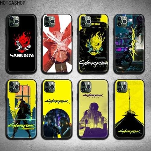 Cyberpunkes Phone Case For iphone 12 11 Pro Max Mini XS Max 8 7 6 6S Plus X 5S SE 2020 XR cover