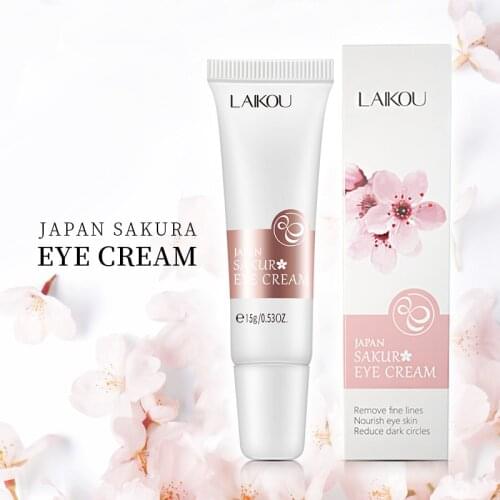 Cherry Blossom Serum Eye Cream Collagen Anti-Wrinkle Anti-aging Eye Care Remove Dark Circles Moisturizing Skin Care TSLM1