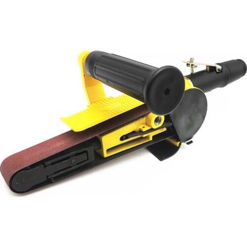 High quality 30mm Pneumatic belt polishing machine grinding wheel sanding ring angle grinder sander