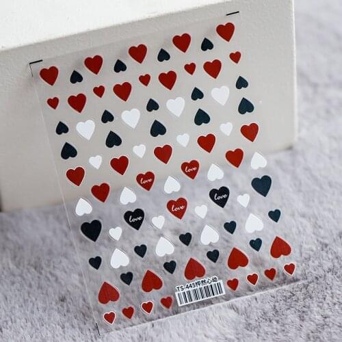 Cute Image Quality 5D Engraved Nail Stickers Nail Art Decorations Nail Decals Design Stars Decals Manicure Accessories New