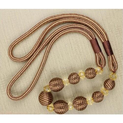 1 pair Exquisite soft cloth Ball Curtains Tieback Curtain Decorative Accessories for Window Decoration Modern Curtain Tassel