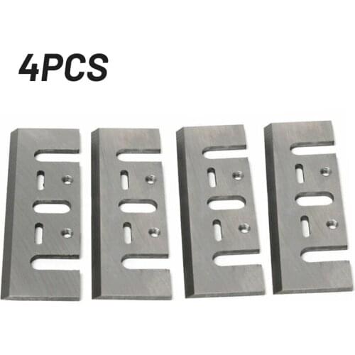 4pcs Electric Planer Spare Blades Replacement Parts For Mkt 1900B Power Tool Change Accessories For Cutting Soft/hard Woods