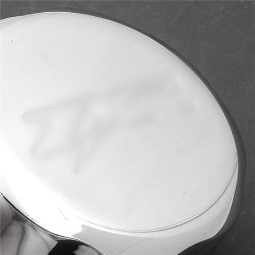 Aftermarket free shipping motorcycle parts Chrome Brake Fluid Reservoir Cap "ZXR" For 92-12 Suzuki GSXR 600/88-12 GSXR 750