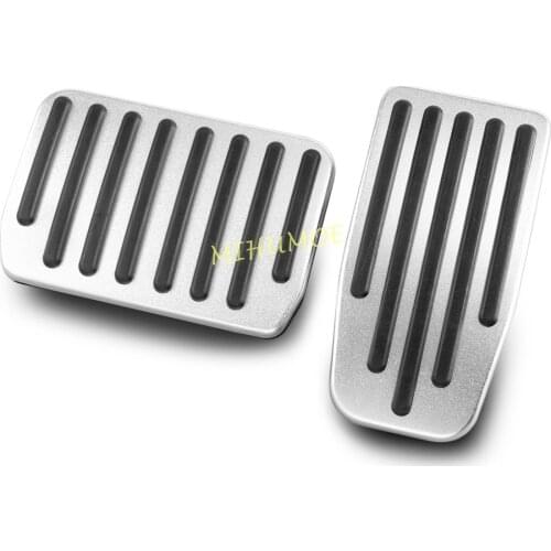 For Tesla Model 3 2018-2020 2021 Aluminum Foot Brake Gas Accelerator Pedal Pad Cover