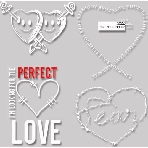 Love Sweet DIY Appliques Washable Patches for Kids Clothing Jacket Heat Transfer PVC Patch Cheap Ironing stickers