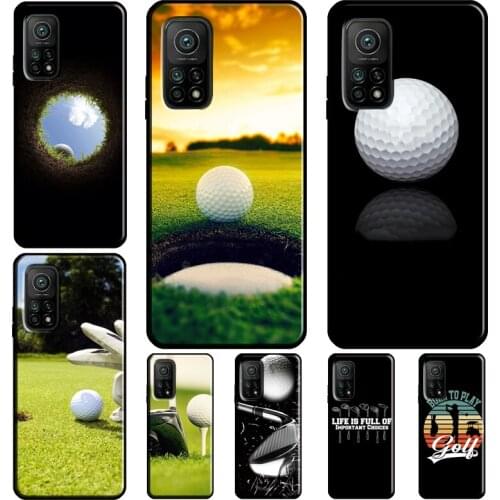 Cool Golfing Golf Club Case For POCO X3 Pro F3 F2 F1 M3 Cover For Xiaomi Mi 11 Note 10 Lite Mi 10T Pro 11 Ultra