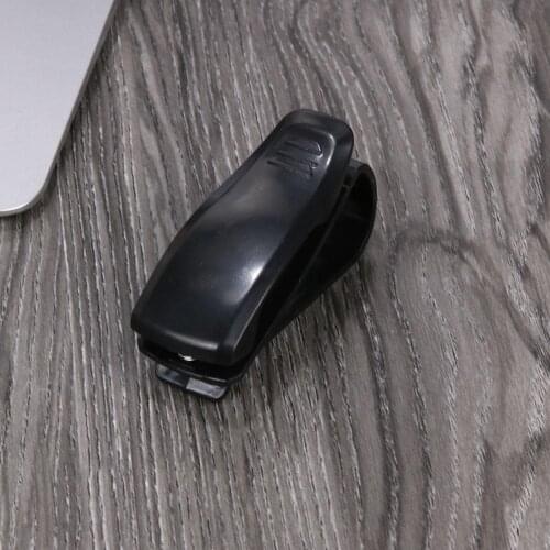Sunglasses Clip Card Glasses Holder Ticket Card Clamp For Atuo Car Accessories Fastener Cip Car Glasses Cases Portable