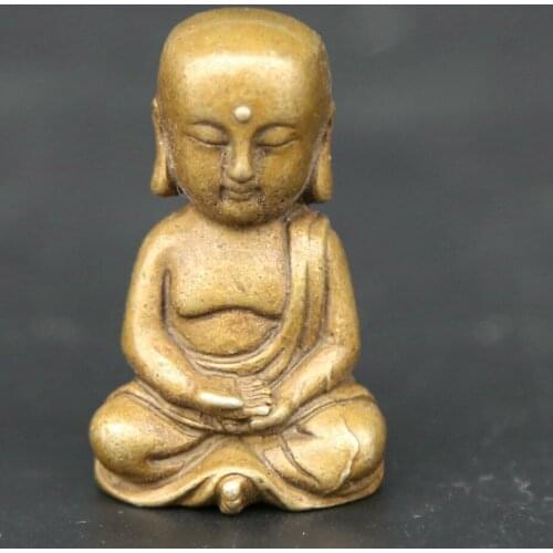 Collect Chinese Buddhism Bronze Guan Yin Ksitigarbha Boddhisattva Boddhisattva Statue