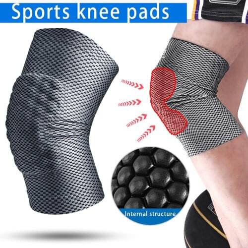 Hot Soft Brace Knee Protector Breathable Shockproof Guard Support Pad for Sports Cycling sy998
