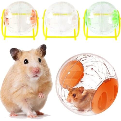 Little Hamster Supplies Toys Running Ball Rolling Ball Golden Silk Bear Crystal Running Ball Sports Running Wheel Roller Mute