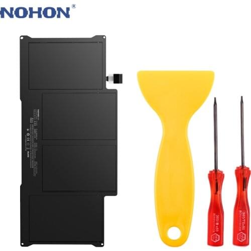 NOHON Laptop Battery For MacBook Air 13" A1369 Mid 2011 A1377 A1405 A1466 2012 Mid 2013 A1496 2015 Battery MD503 MD760 MD231LL/A