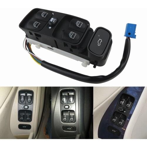 NEW A2038200110 A2098203410 Power Control Window Switch Button For Mercedes Benz ​CLASS W203 C180 C200 C220 A2038210679