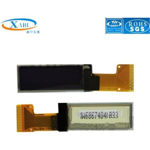 XABL 0.91 Inch OLED Module Resolution 128*32P OLED Display Module 4 Wire SPI SSD1306 15pin Factory Outlet Custom Size