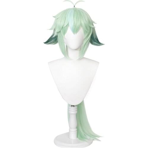 35cm Genshin Impact Sucrose Cosplay Costume Wig Heat Hair Carnival Halloween Party Props