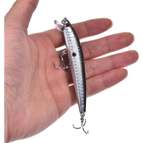 Minnow Fishing Lure 10cm 8.5g Isca Artificial Hard Bait Carp Fishing Wobblers Dive 1.5m pesca for Bass pike