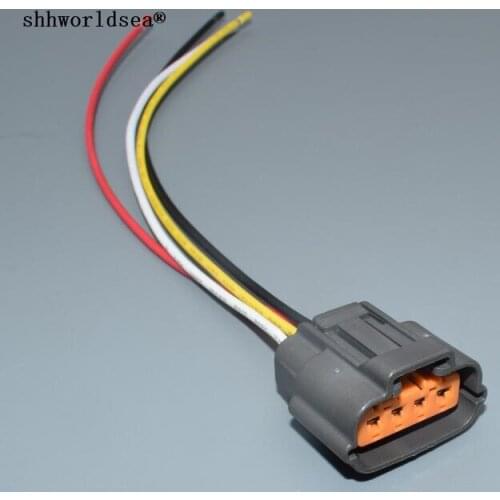 Shhworldsea 4Pin for Nissan Auto Ignition Controller Plug Mazda RX7 FD Throttle Position Sensor Connector 6195-0030