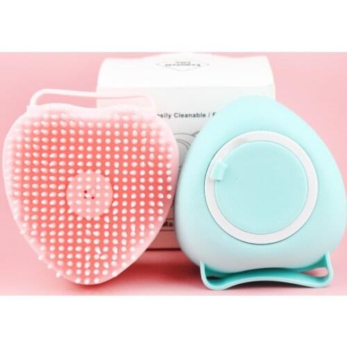 Pet Dog Massage Shampoo Brush Cat Comb Grooming Scrubber Brush for Bathing Short Hair Soft Silicone Rubber Brushes Accessories