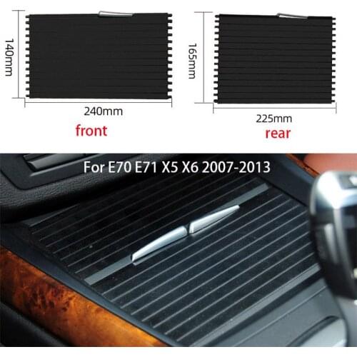 Car Styling Interior Center Console Water Cup Holder Cover Trim For BMW E70 E71 X5 X6 2007-2013