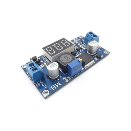 LM2596 LM2596S LED Voltmeter ADJ DC - DC Step-down Step Down Adjustable Power Supply Module With Digital Display for Arduino