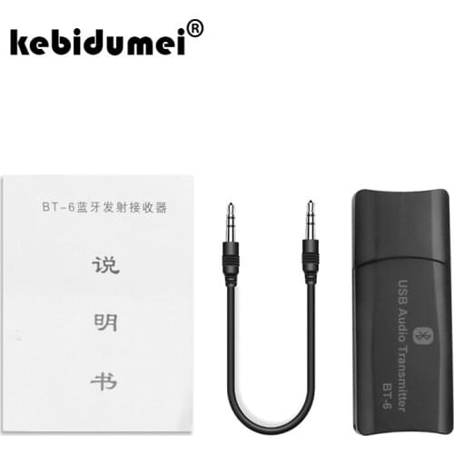 High Quality Wireless USB Bluetooth Adapter Dongle Music Audio Receiver Transmitter for PC Computer USB Bluetooth Adapter