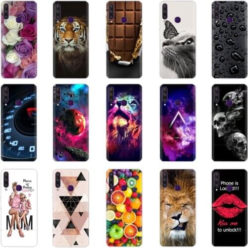 Y6p Case For Huawei Y6p Silicon Transparent TPU Bumper Soft Case for Huawei Y6p 6.3 inch Back Cover Case Coque Fundas Carcasa