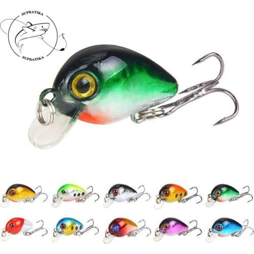 1Pcs Smart Minnow Crank Fishing Bait Lures 3cm/1.6g Lifelike Wobblers Crankbait Isca Artificial Tackle Bait Pesca Jigging