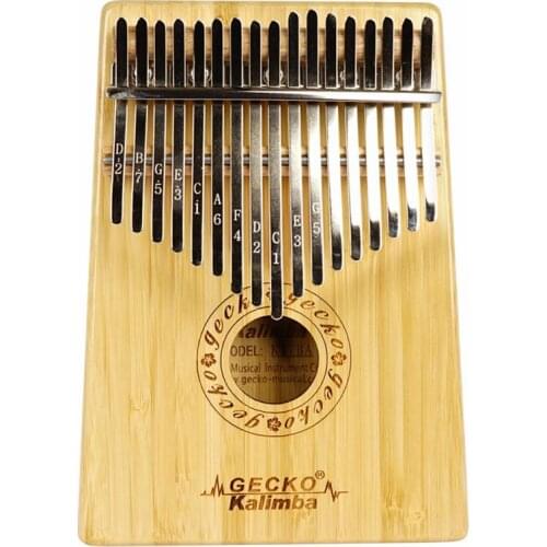 17 Key Kalimba Wooden Thumb Piano Kalimba B Music Instrument Toy Gift Camphor Bamboo Thumb Piano