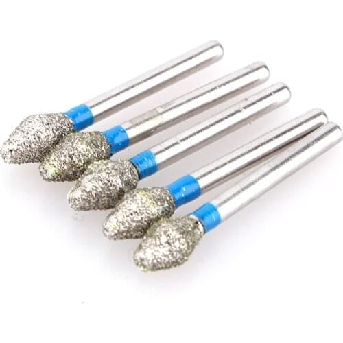 20Types 100Pcs Dental Sharp Natural Diamond Burs Set Teeth Whitening Oral Cleaning Care For High Speed Handpiece Medium FG 1.6m