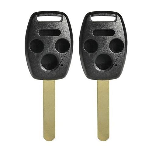 3+1 BUTTONS REMOTE KEY SHELL FOR HONDA ACCORD FIT WITH UNCUT BLADE CAR KEY FOB CASE( USA REGULATIONS ) 10PCS/LOT