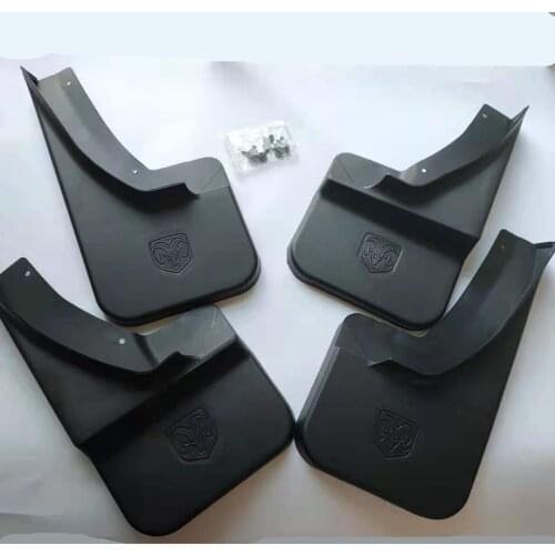 Mud Flaps Splash Guards For 2009-2018 Dodge Ram 1500 2500 3500 With Fender Flares Mudguards Splash Mud Flap Fender Accessories