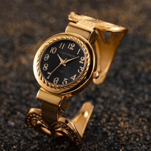 Top Luxury Brand Ladies Bangle Gold Watch Women Stainless Steel Quartz Watches Female Gold Clock Womens Watches montre femme
