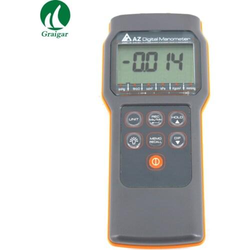AZ82062 Differential Pressure Gauge 6 psi Economic Digital Manometer