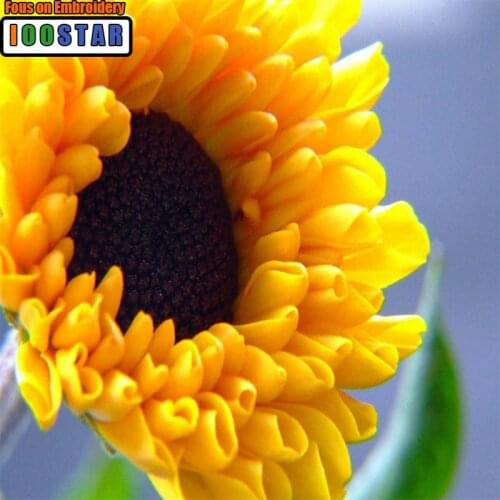 DIY 5d diamond painting flower beaded embroidery painting rhinestones Diamond Mosaic sunflower Christmas gift