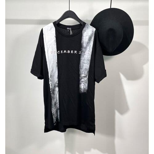 21ss Owen seak Men T Shirt 100% Cotton Gothic Mens Clothing Hip Hop Tops Tees Summer Women Solid Sweetwear T Shirt