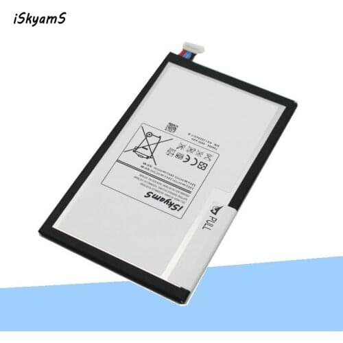 ISkyamS 10pcs/lot 4450mAh T4450E Replacement Battery For Samsung Galaxy Tab 3 8.0 T310 T311 T315 SM-T310 SM-T311 E0288 E0396