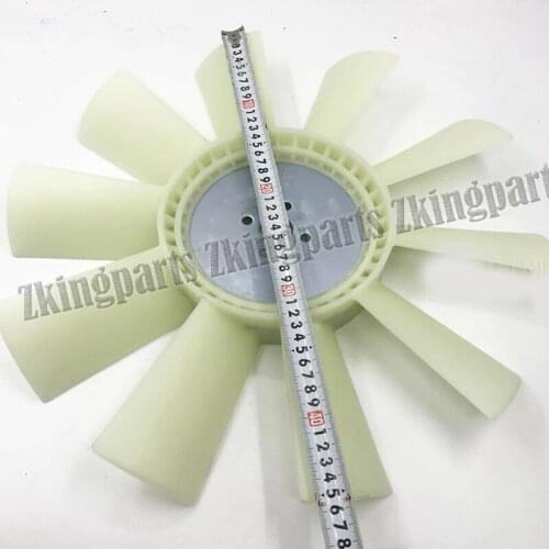 Fan Blade Fit for Hyundai R60 80-7 SWE50 70 Excavator With Yanmar 4TNV94 Engine