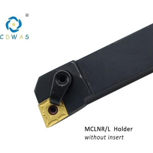 MCLNR / MCLNL 1616H12 2020K12 2525M12 External turning tool CNC Tool holder for CNMG120404 /08 insert Lathe cutter tools