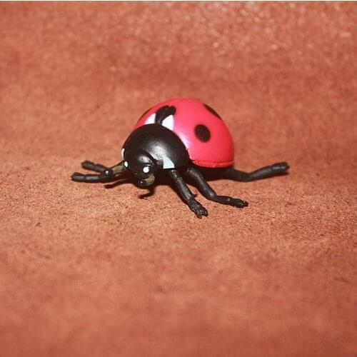 Pvc figure model ladybug