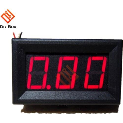NEW Red LED Panel Meter Mini Digital Ammeter DC 0 To 20A