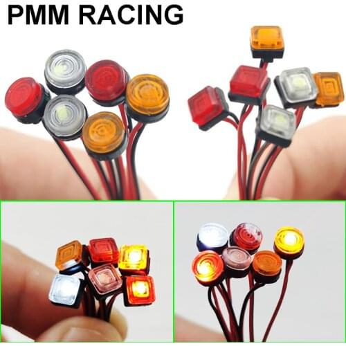 LED Side Contour Light Width Lamp For 1/14 Tamiya RC Car Truck Dump Scania 3363 56348 56352 Actros R620 56323 R730 MAN TGX