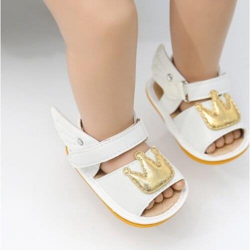 Infant Kids Baby Girls Prewalker baby first walker kids comfortable shoes for girl summer Elegant crown Princess Shoes 2020