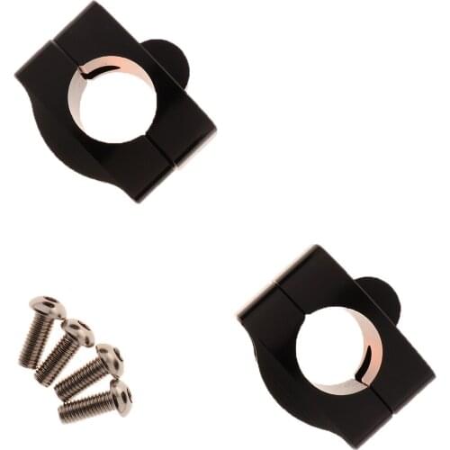 Adjustable Fat Bar Clamps Universal Fit For Motorcycle Quad Bike ATV