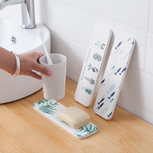 Diatom Mud Wash Mat Diatomaceous Earth Washbasin Waterproof Coaster Electric Toothbrush Beard Knife Soap Tray Absorbent Pad