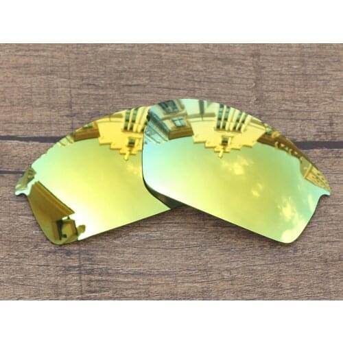 Vonxyz 24K Mirror Polycarbonate Replacement Lenses for-Oakley Bottlecap Frame