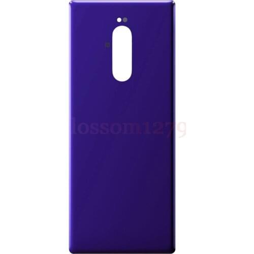 10Pcs Back Glass Battery Cover For Sony Xperia 1 XZ4 J8110 J8170 J9110 J9150 SOV40 Rear Panel Door Housing Replacement
