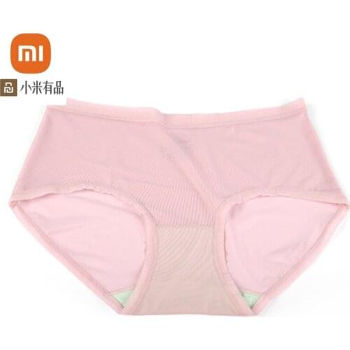 Xiaomi youpin 3A grade antibacterial womens panties ultra-thin 20D ice silk quick-drying soft and comfortable underwear