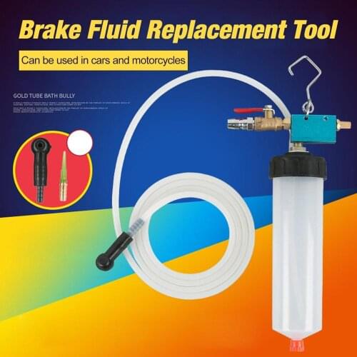 Auto Car Brake Fluid Oil Change Replacement Tool Hydraulic Clutch Oil Pump Oil Bleeder Empty Exchange Drained Kit Car Set